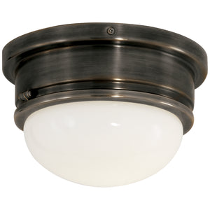 Visual Comfort Signature - SL 4001BZ-WG - One Light Flush Mount - Marine - Bronze