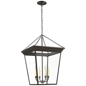 Visual Comfort Signature - SL 5872BZ - Four Light Lantern - Cornice - Bronze