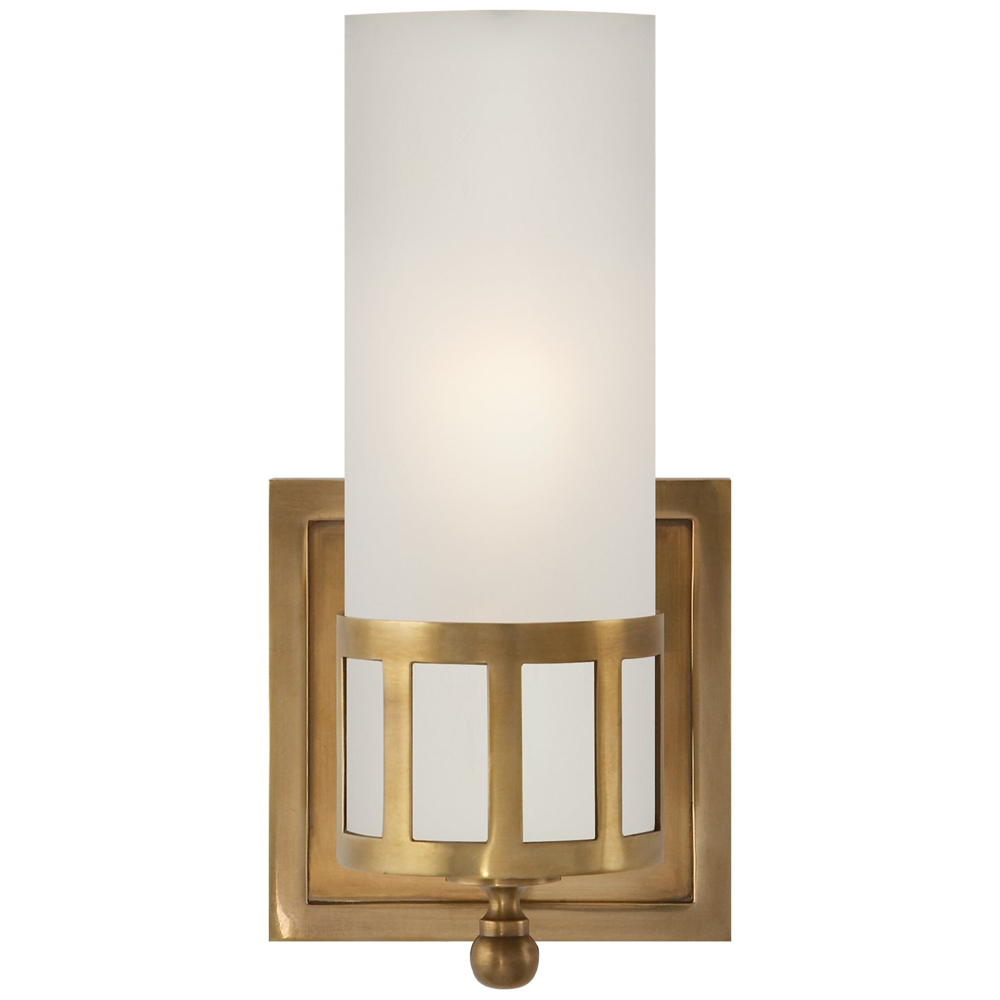 Visual Comfort Signature - SS 2011HAB-FG - One Light Wall Sconce - Openwork - Hand-Rubbed Antique Brass