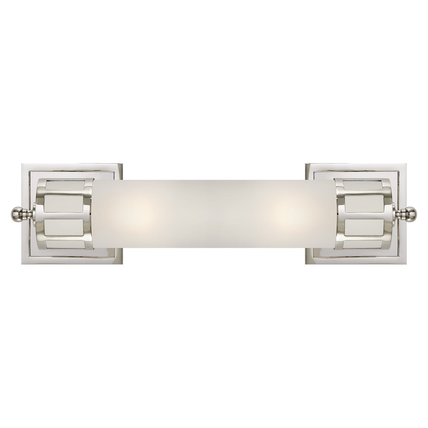 Visual Comfort Signature - SS 2013PN-FG - Two Light Wall Sconce - Openwork - Polished Nickel