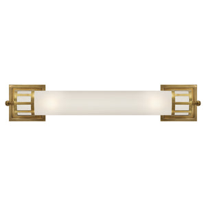 Visual Comfort Signature - SS 2014HAB-FG - Two Light Wall Sconce - Openwork - Hand-Rubbed Antique Brass