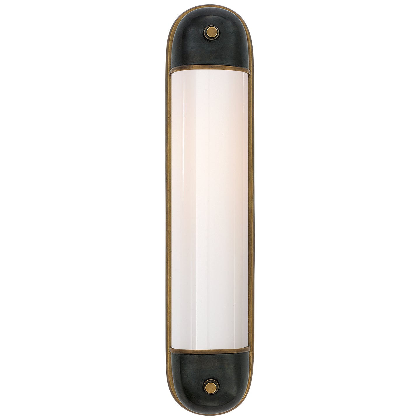 Visual Comfort Signature - TOB 2062BZ/HAB-WG - Two Light Wall Sconce - Selecta - Bronze with Antique Brass