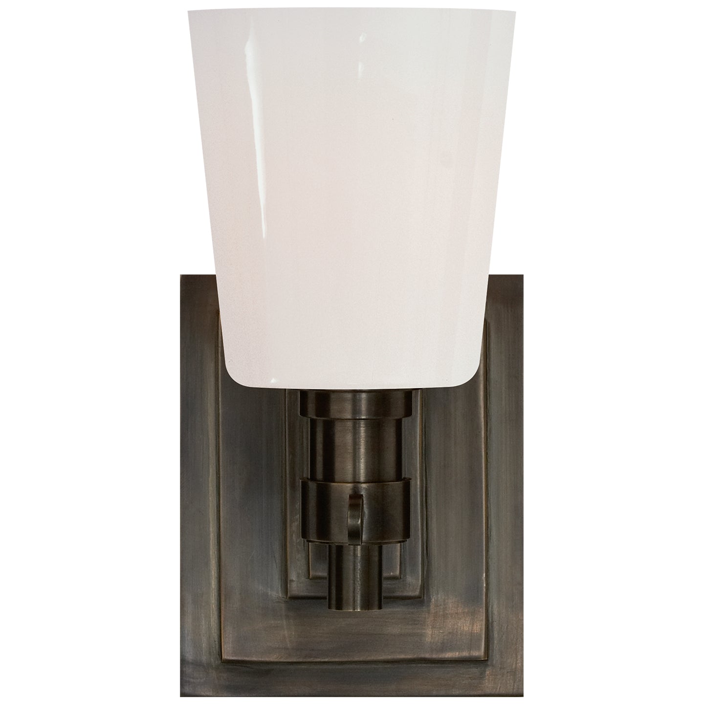 Visual Comfort Signature - TOB 2152BZ-WG - One Light Bath Sconce - Bryant Bath - Bronze