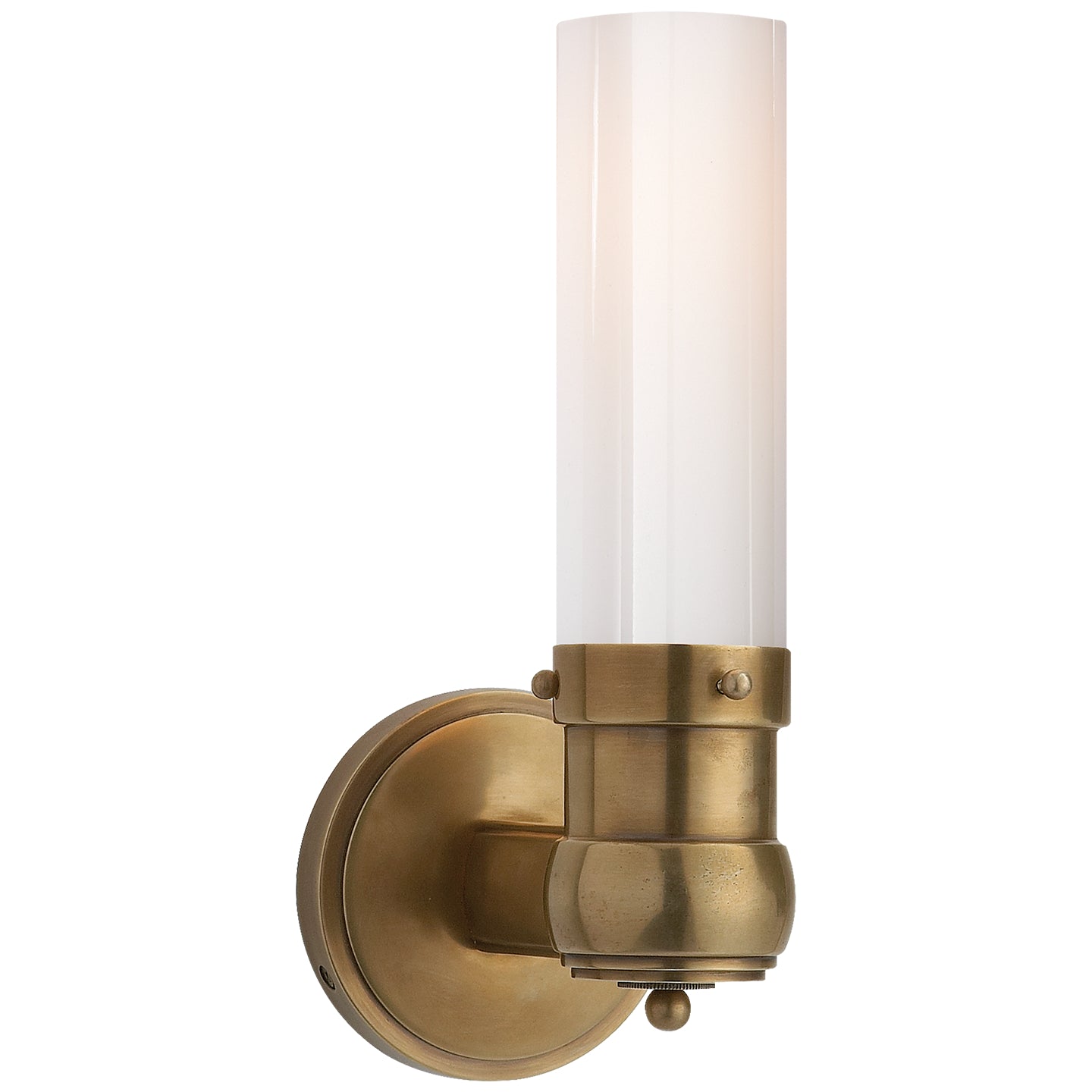 Visual Comfort Signature - TOB 2187HAB-WG - One Light Bath Sconce - Graydon Bath Light - Hand-Rubbed Antique Brass