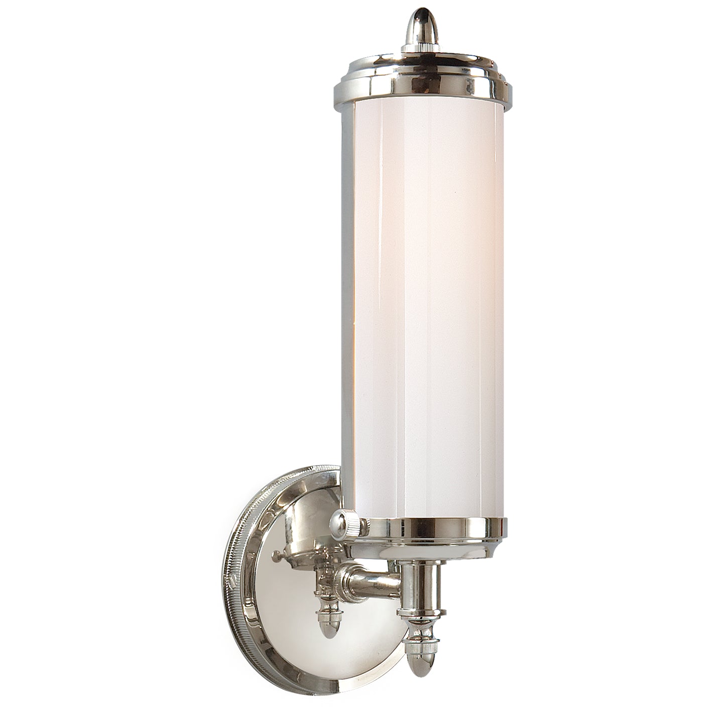 Visual Comfort Signature - TOB 2206CH-WG - One Light Bath Sconce - Merchant - Chrome