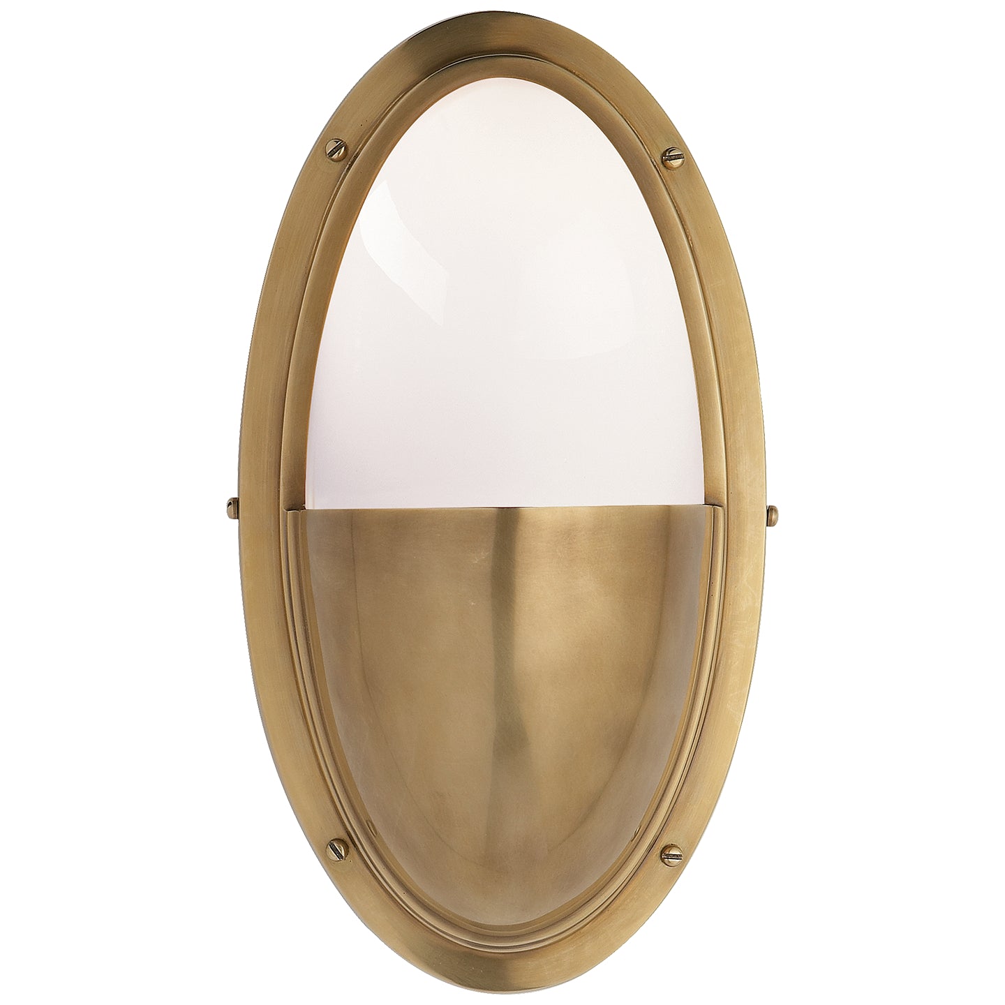 Visual Comfort Signature - TOB 2209HAB-WG - One Light Wall Sconce - Pelham - Hand-Rubbed Antique Brass