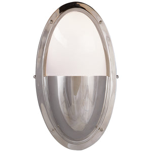 Visual Comfort Signature - TOB 2209PN-WG - One Light Wall Sconce - Pelham - Polished Nickel