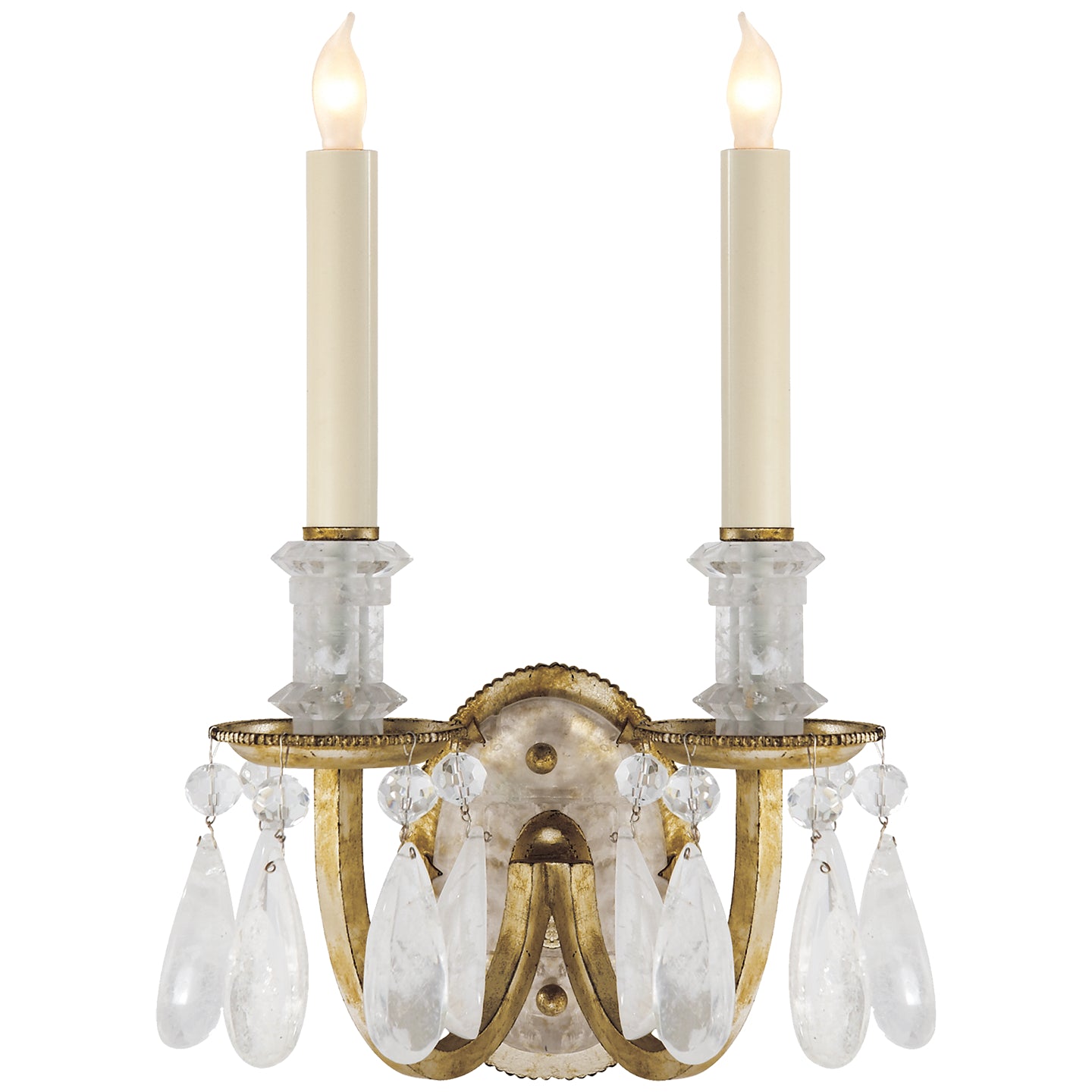 Visual Comfort Signature - TOB 2236GI - Two Light Wall Sconce - Elizabeth - Gilded Iron