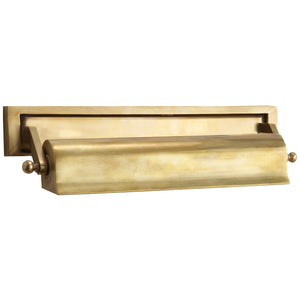 Visual Comfort Signature - TOB 2605HAB - Two Light Picture Light - Library - Hand-Rubbed Antique Brass