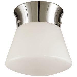 Visual Comfort Signature - TOB 4000PN - One Light Ceiling Mount - Perry Street - Polished Nickel