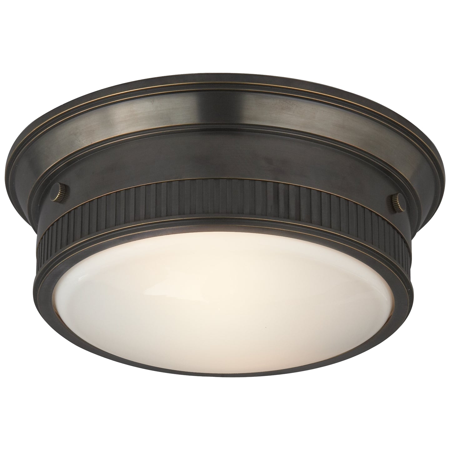 Visual Comfort Signature - TOB 4203BZ - Two Light Flush Mount - Calliope Bath - Bronze