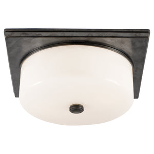 Visual Comfort Signature - TOB 4216BZ-WG - Two Light Flush Mount - Newhouse Block - Bronze