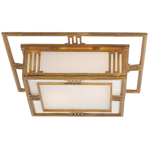 Visual Comfort Signature - TOB 4220GI - Two Light Flush Mount - Enrique - Gilded Iron