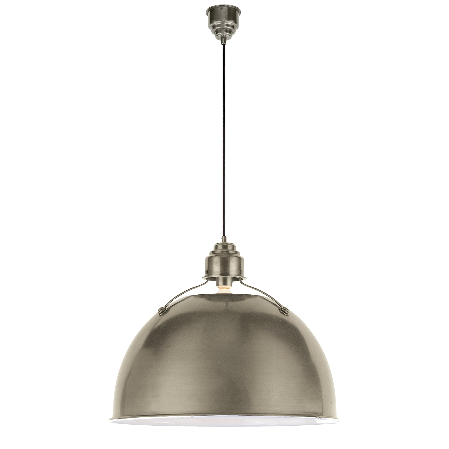 Visual Comfort Signature - TOB 5000AN - One Light Pendant - Eugene - Antique Nickel