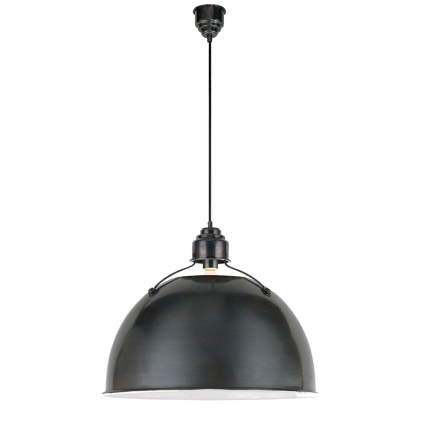 Visual Comfort Signature - TOB 5000BZ - One Light Pendant - Eugene - Bronze