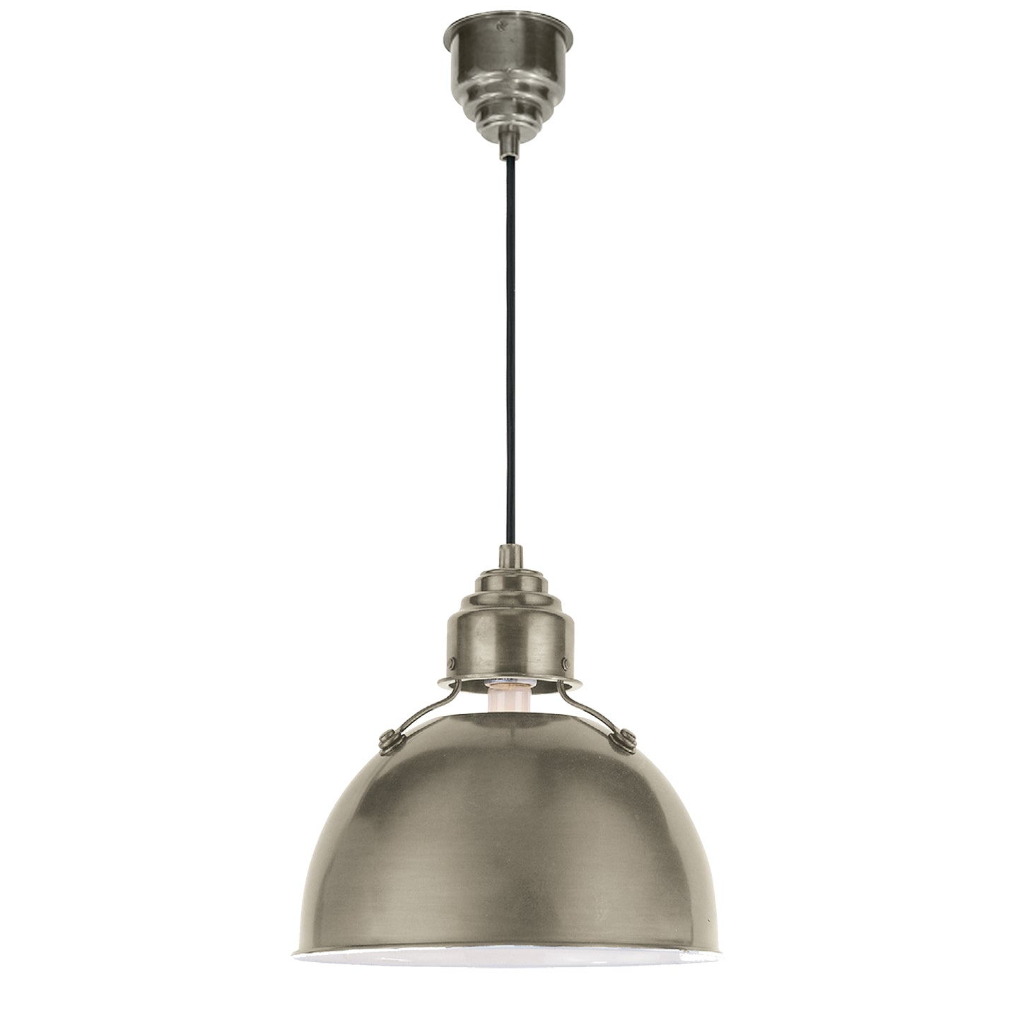 Visual Comfort Signature - TOB 5012AN - One Light Pendant - Eugene - Antique Nickel