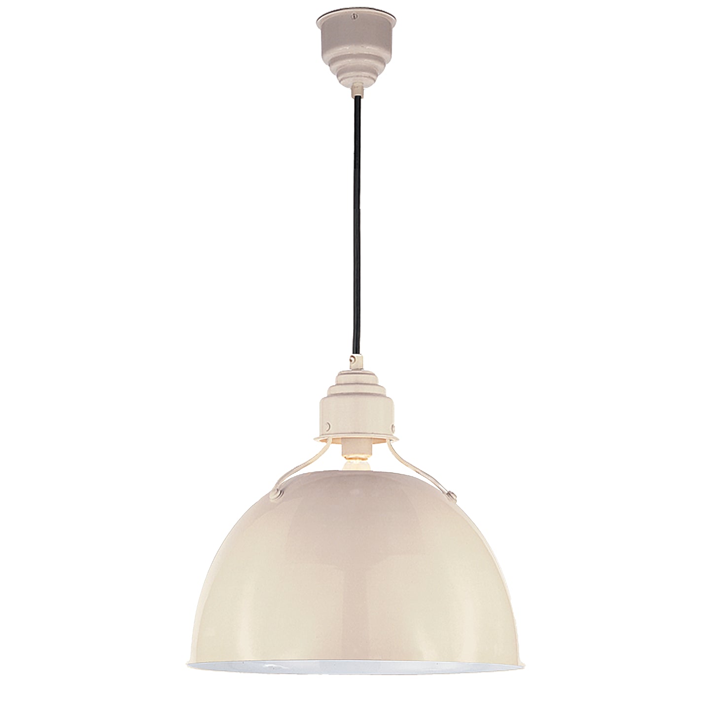 Visual Comfort Signature - TOB 5013AW - One Light Pendant - Eugene - Lightly Antique White