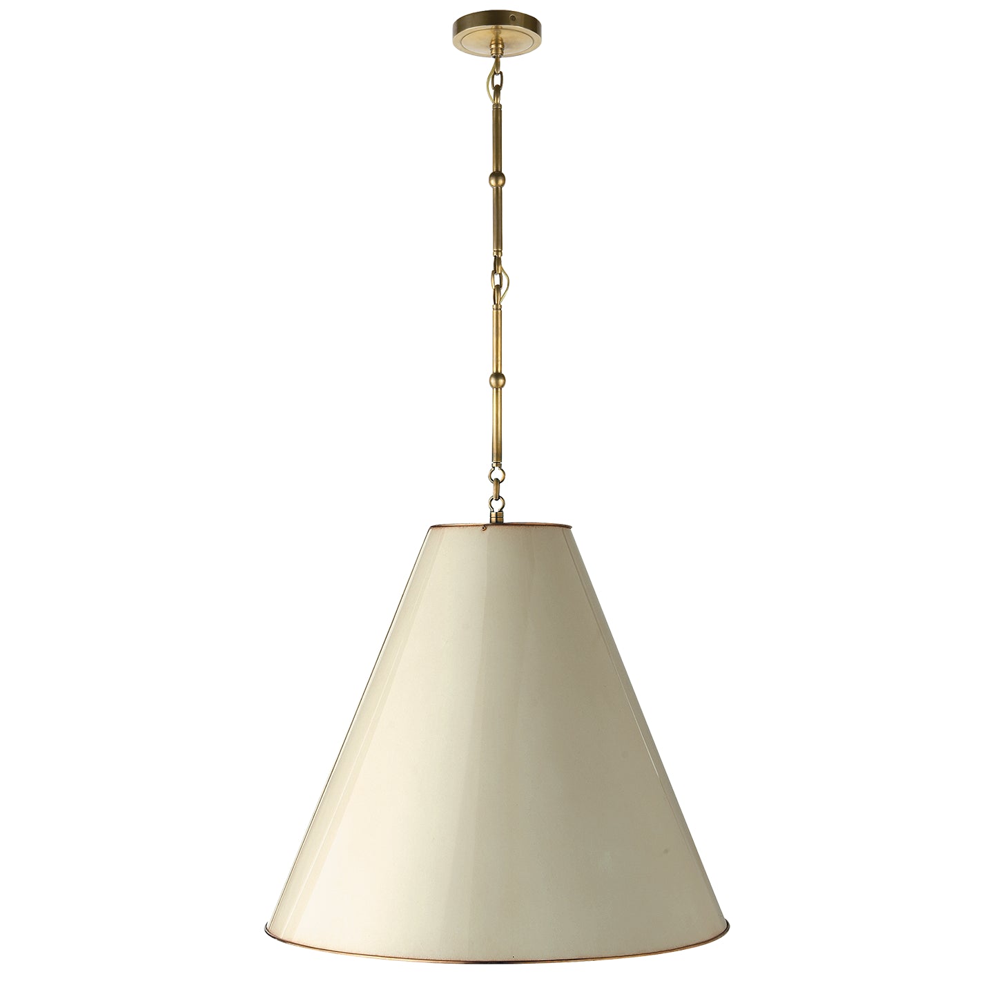 Visual Comfort Signature - TOB 5014HAB-AW - Two Light Pendant - Goodman - Hand-Rubbed Antique Brass