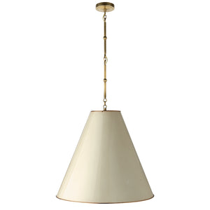 Visual Comfort Signature - TOB 5014HAB-AW - Two Light Pendant - Goodman - Hand-Rubbed Antique Brass