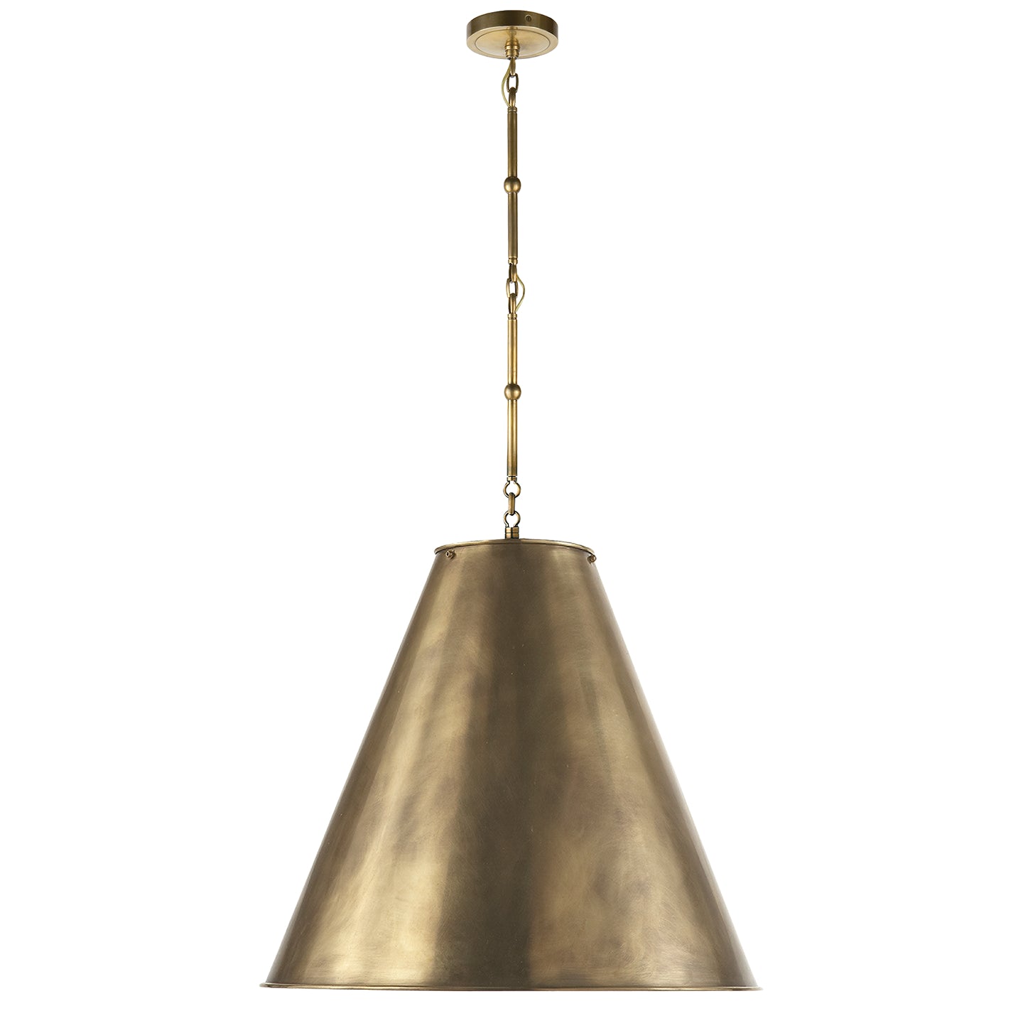 Visual Comfort Signature - TOB 5014HAB-HAB - Two Light Pendant - Goodman - Hand-Rubbed Antique Brass