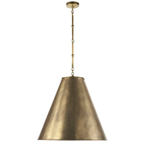 Visual Comfort Signature - TOB 5014HAB-HAB - Two Light Pendant - Goodman - Hand-Rubbed Antique Brass