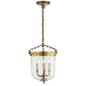 Visual Comfort Signature - TOB 5030HAB - Three Light Lantern - Merchant - Hand-Rubbed Antique Brass