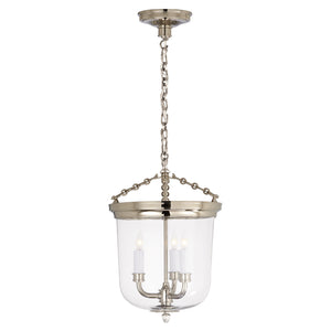 Visual Comfort Signature - TOB 5030PN - Three Light Lantern - Merchant - Polished Nickel