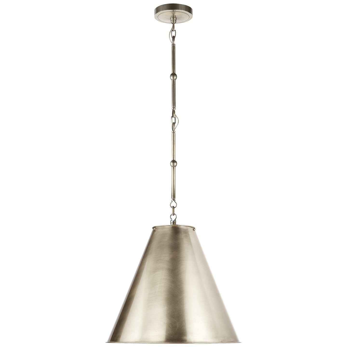 Visual Comfort Signature - TOB 5090AN-AN - One Light Pendant - Goodman - Antique Nickel