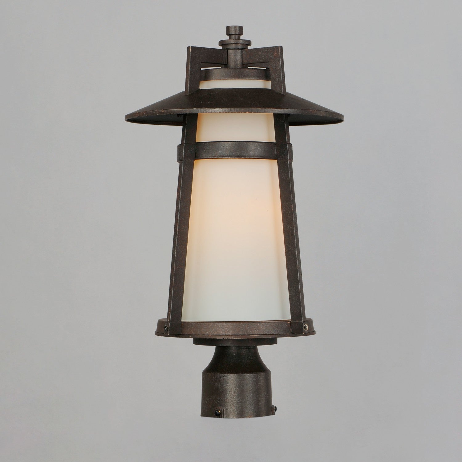 Maxim - 3530SWAE - One Light Outdoor Pole/Post Lantern - Calistoga - Adobe