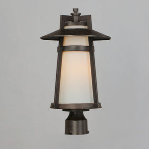 Maxim - 3530SWAE - One Light Outdoor Pole/Post Lantern - Calistoga - Adobe