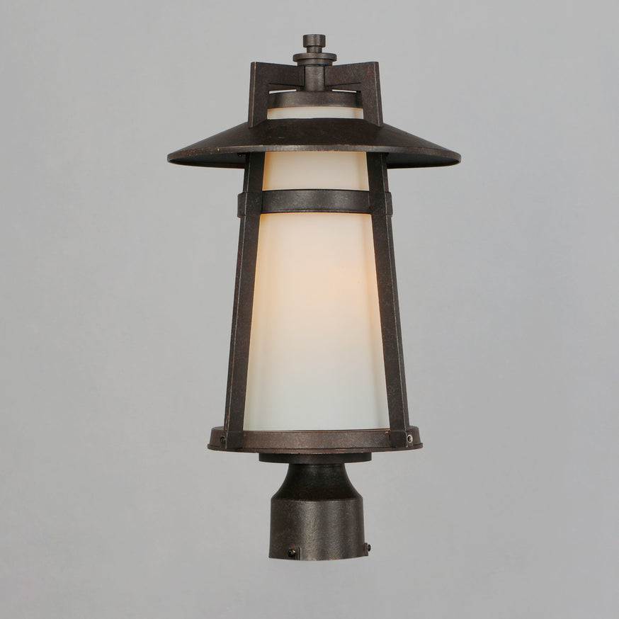 Maxim - 3530SWAE - One Light Outdoor Pole/Post Lantern - Calistoga - Adobe