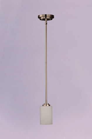 Maxim - 90030SWSN - One Light Mini Pendant - Deven - Satin Nickel