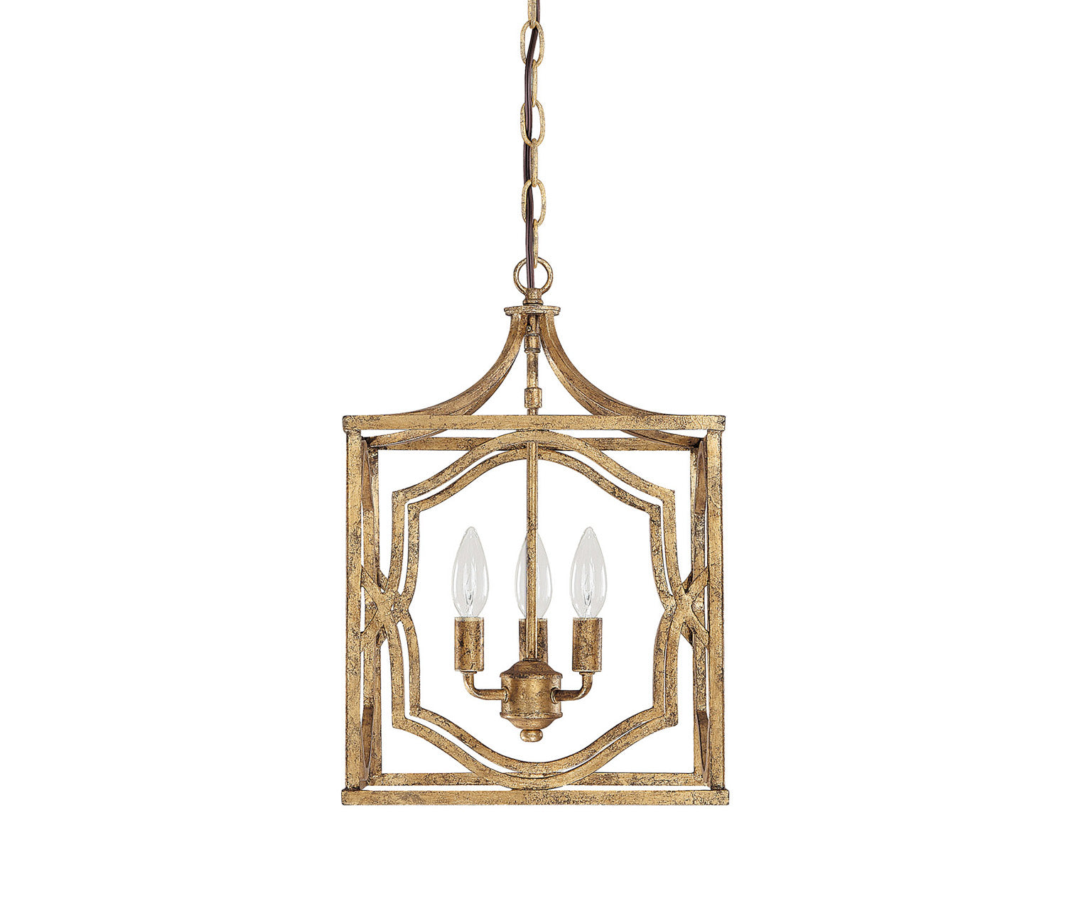 Capital Lighting - 9481AG - Three Light Foyer - Blakely - Antique Gold