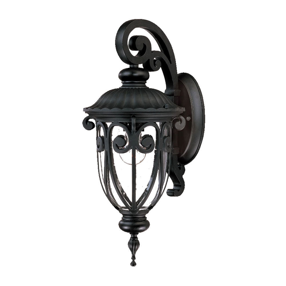 Acclaim Lighting - 2102BK - One Light Wall Sconce - Naples - Matte Black