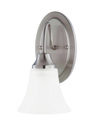 Generation Lighting. - 41806-962 - One Light Wall / Bath Sconce - Holman - Brushed Nickel