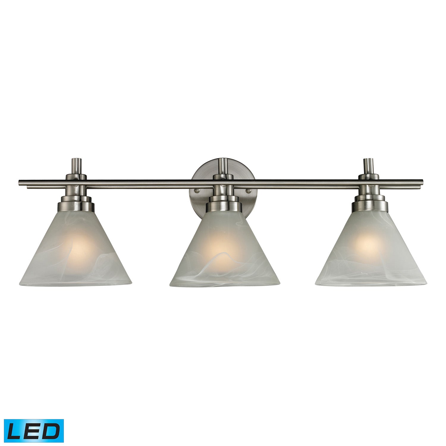 ELK Home - 11402/3-LED - LED Vanity - Pemberton - Brushed Nickel