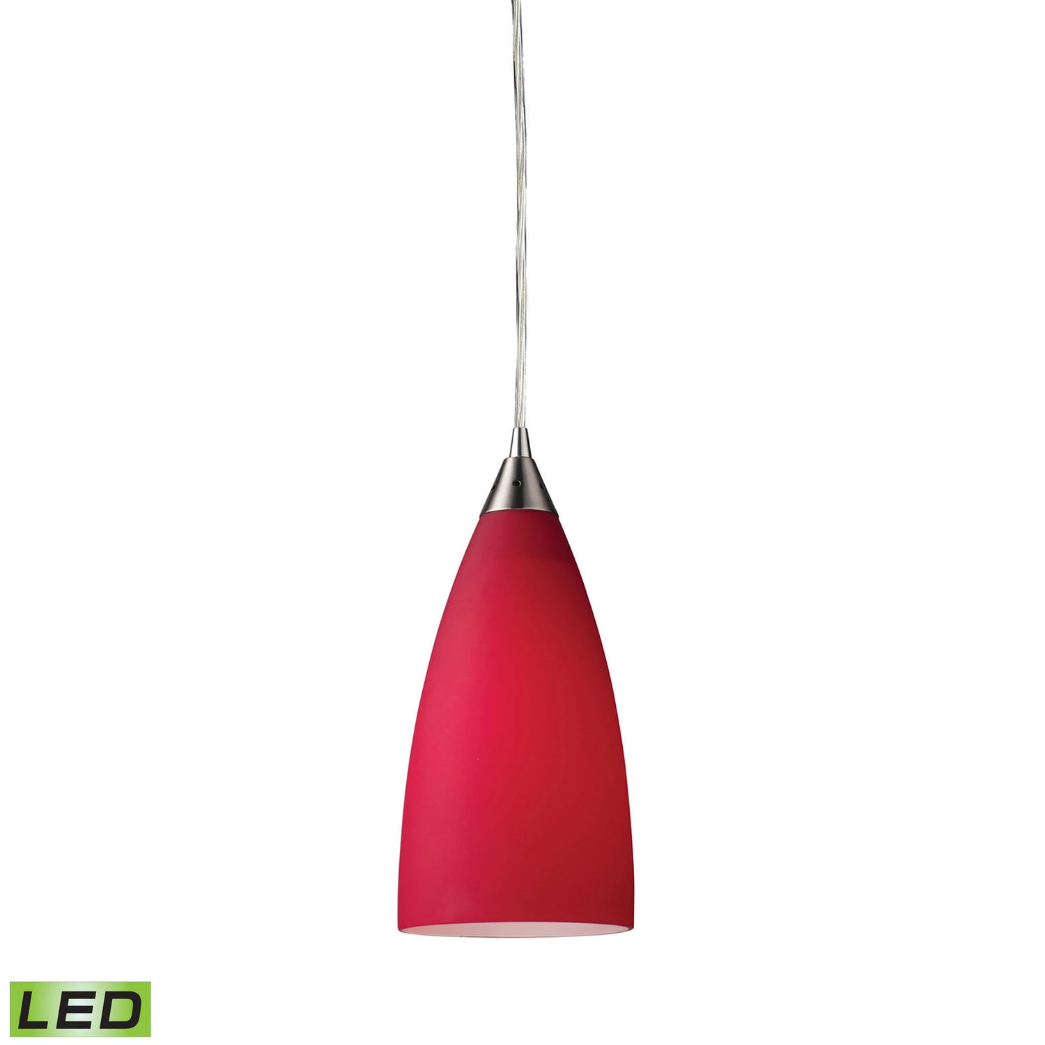 ELK Home - 2583/1-LED - LED Mini Pendant - Vesta - Satin Nickel