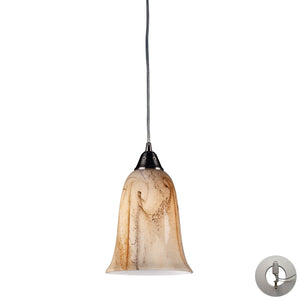 ELK Home - 31138/1-LA - One Light Mini Pendant - Granite - Satin Nickel