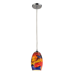 ELK Home - 31339/1 - One Light Mini Pendant - Surrealist - Polished Chrome