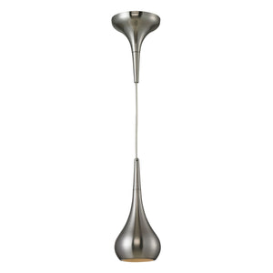 ELK Home - 31340/1SN - One Light Mini Pendant - Lindsey - Satin Nickel