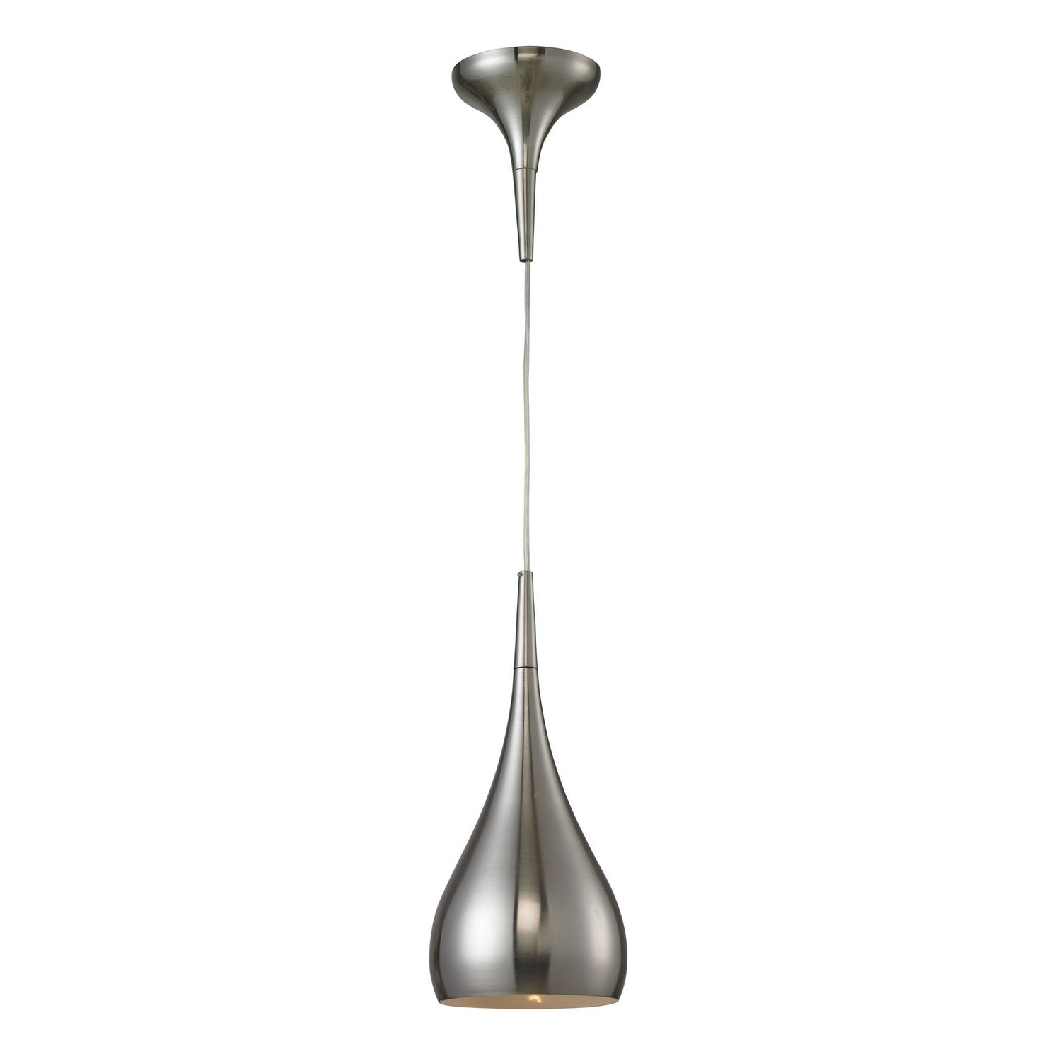 ELK Home - 31341/1SN - One Light Mini Pendant - Lindsey - Satin Nickel