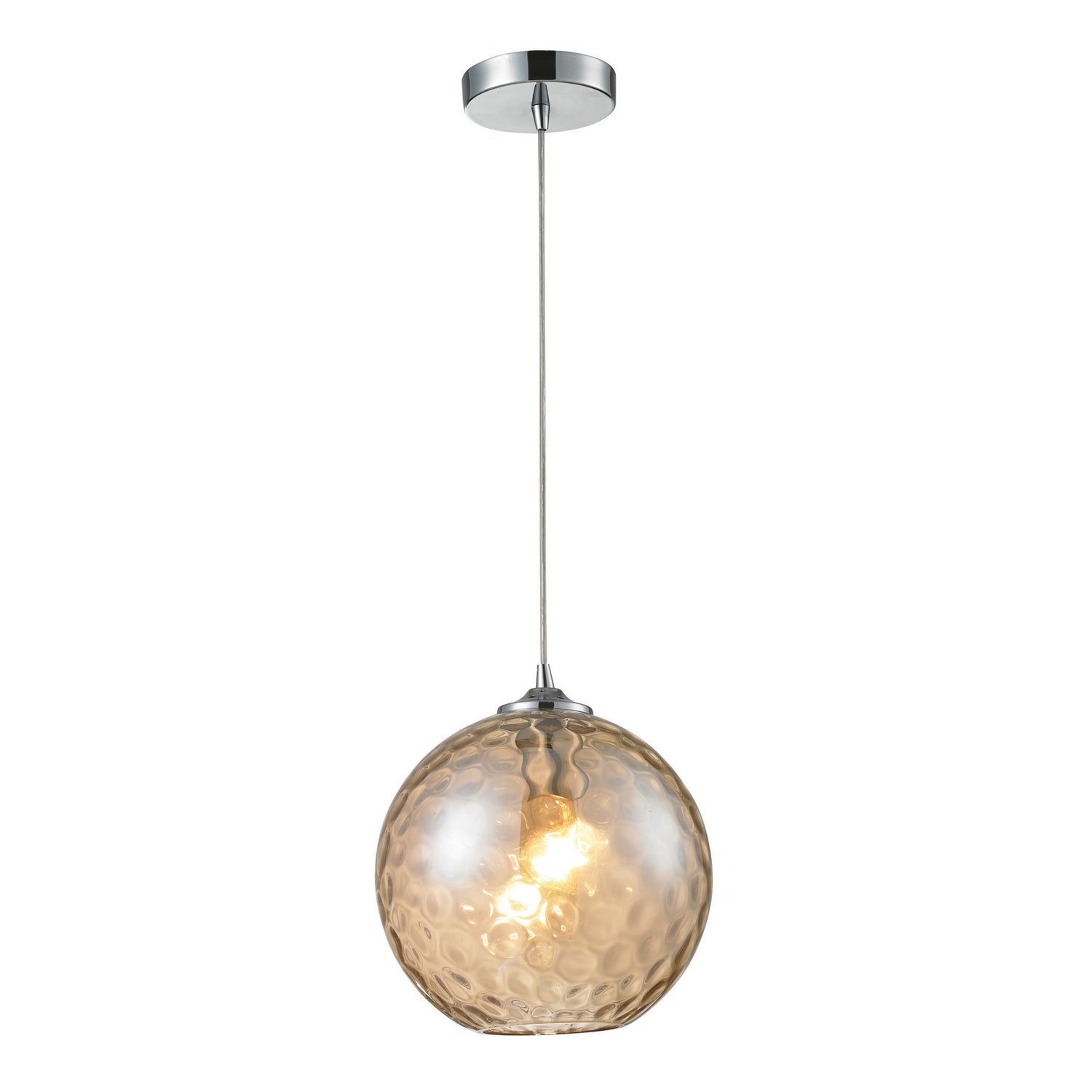 ELK Home - 31380/1CMP - One Light Mini Pendant - Watersphere - Polished Chrome