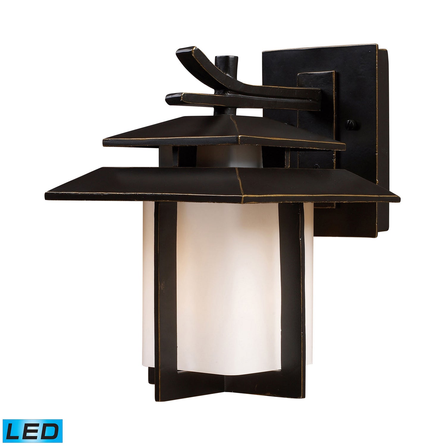 ELK Home - 42170/1-LED - LED Outdoor Wall Sconce - Kanso - Aged Bronze