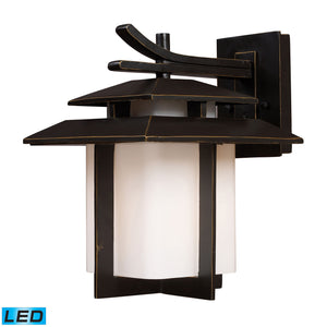 ELK Home - 42171/1-LED - LED Outdoor Wall Sconce - Kanso - Aged Bronze