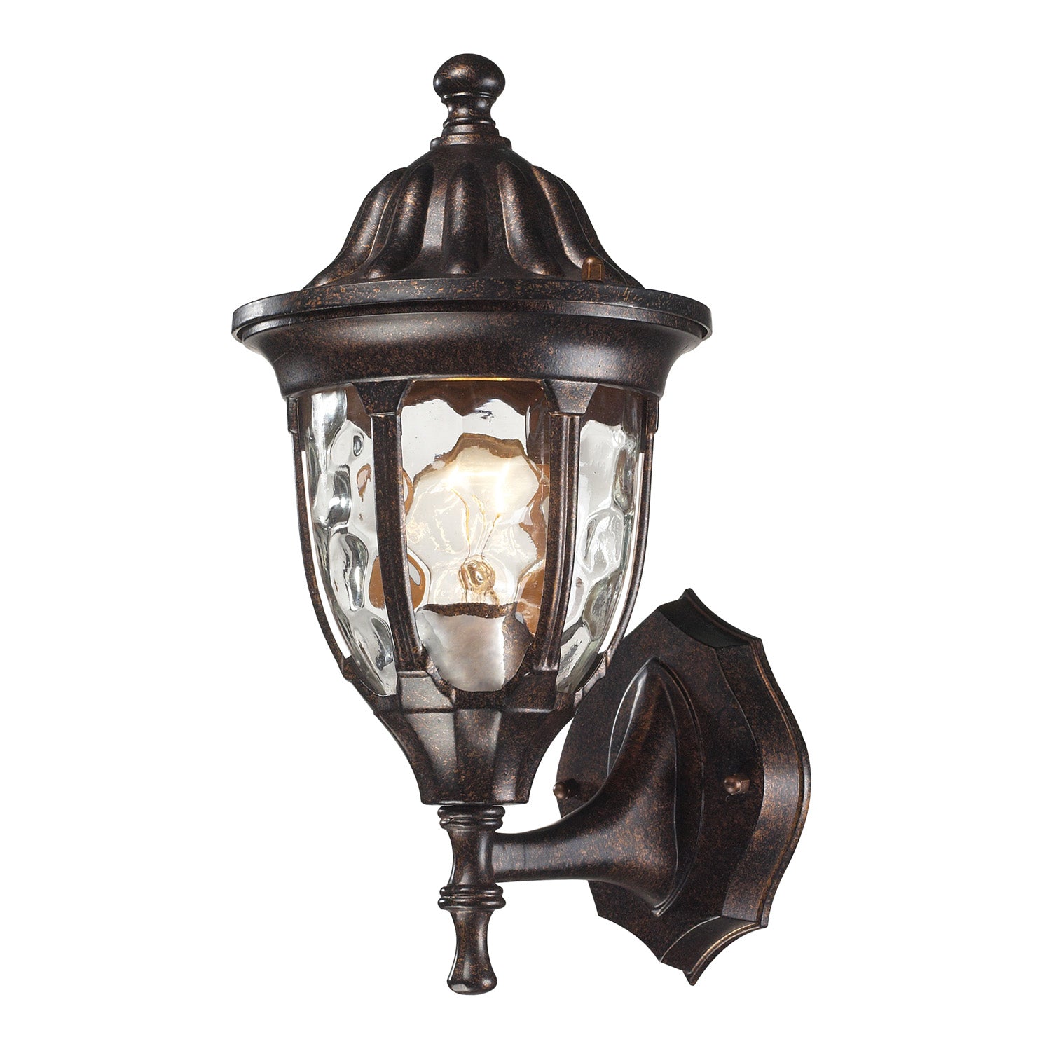 ELK Home - 45000/1 - One Light Outdoor Wall Sconce - Glendale - Regal Bronze