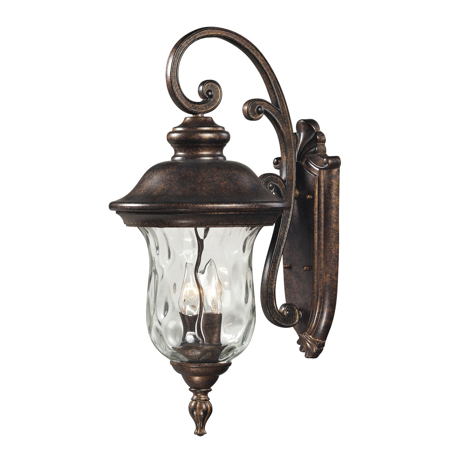 ELK Home - 45021/2 - Two Light Outdoor Wall Sconce - Lafayette - Regal Bronze