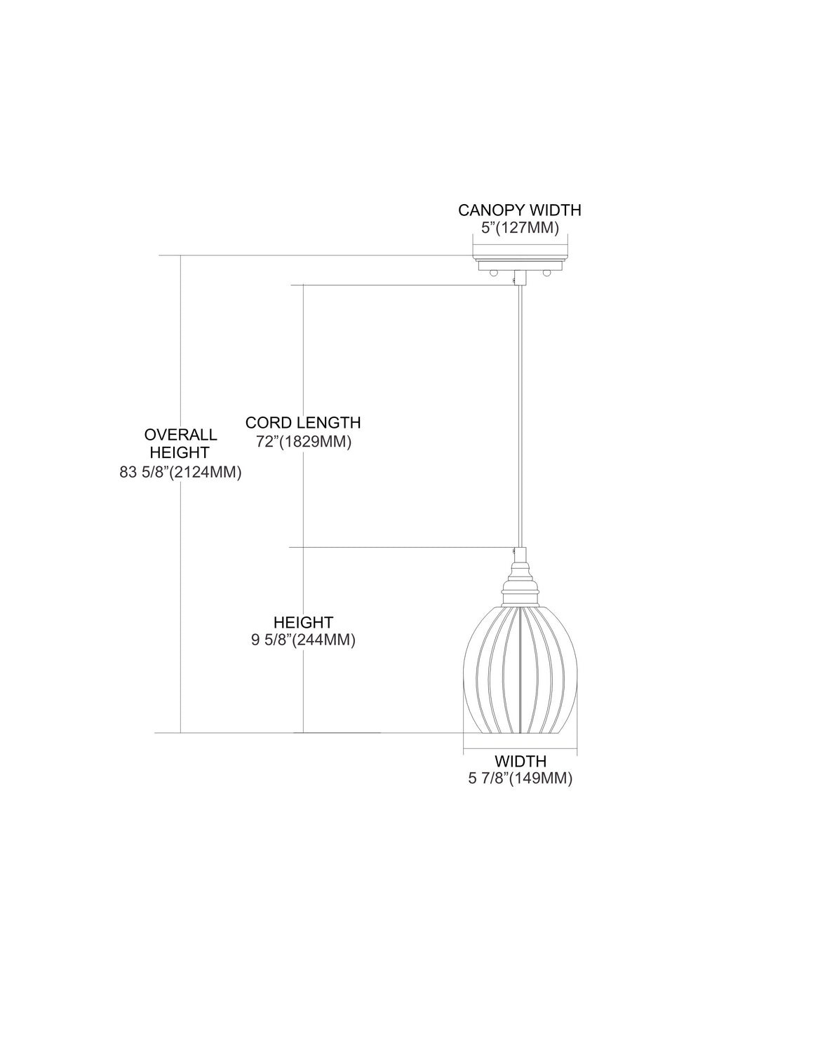 ELK Home - 46007/1 - One Light Mini Pendant - Danica - Oil Rubbed Bronze