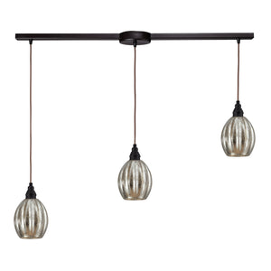 ELK Home - 46007/3L - Three Light Pendant - Danica - Oil Rubbed Bronze