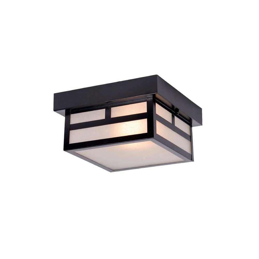 Acclaim Lighting - 4708BK - One Light Flushmount - Artisan - Matte Black