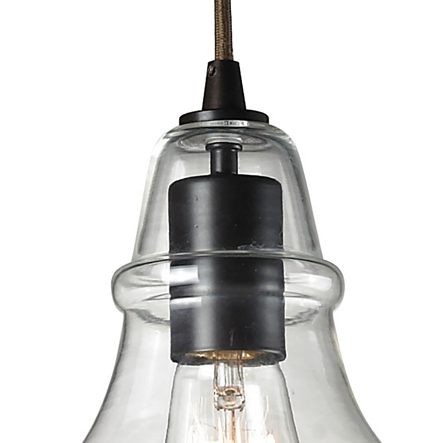 ELK Home - 60047-1 - One Light Mini Pendant - Menlow Park - Oil Rubbed Bronze